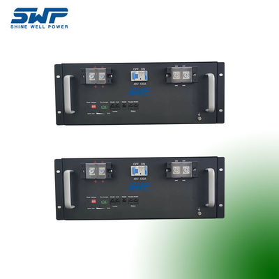 quality SWP48V 100Ah مخزن طاقة سكني مثبت على الرف 5000-8000 عمر الدورة factory